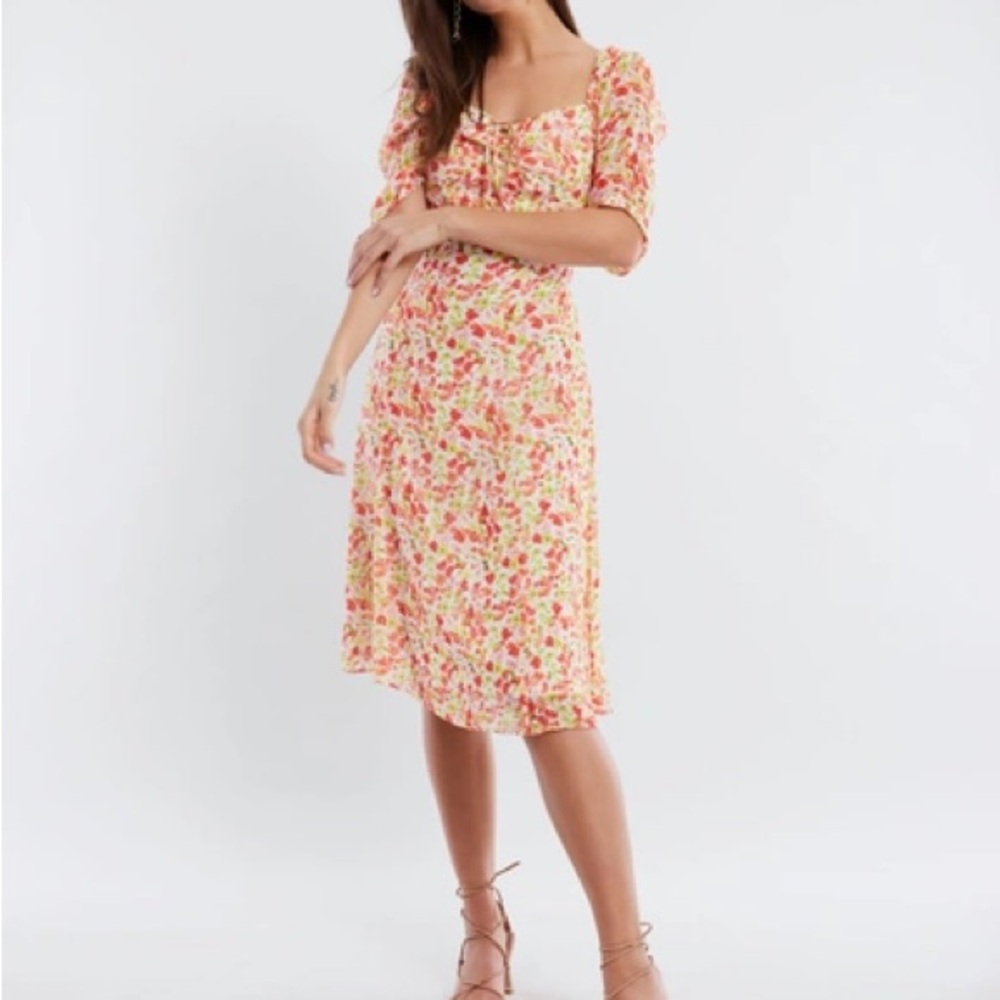 Floral Print Women's Dress